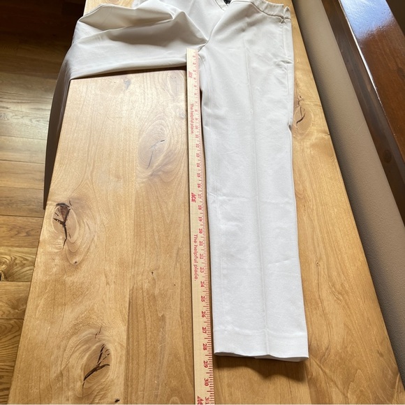 TALBOTS CHATHAM ANKLE PANT 8  STRAIGHT LEG SIDE ZIP ANKLE LENGTH COASTAL NWT - Picture 10 of 10